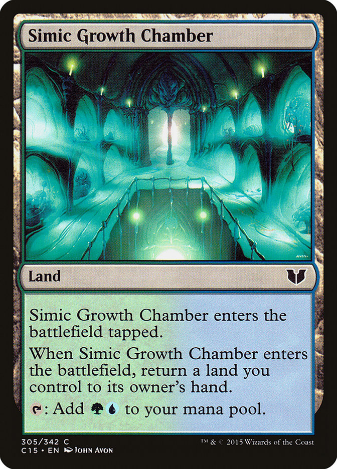 Magic | Simic Growth Chamber [Commander 2015] | The Nerd Merchant