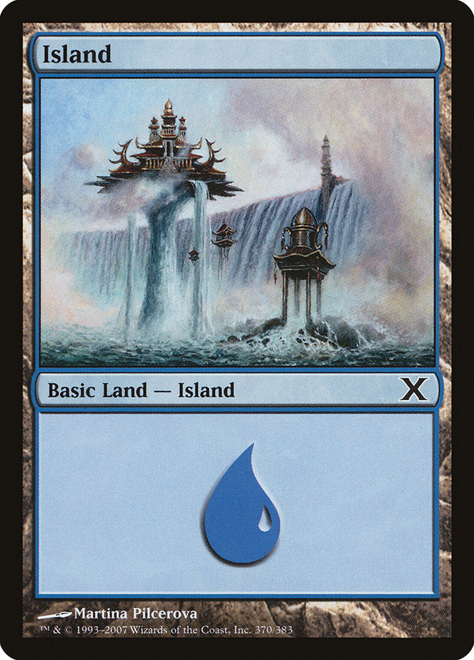 Magic | Island (370) [Tenth Edition] | The Nerd Merchant