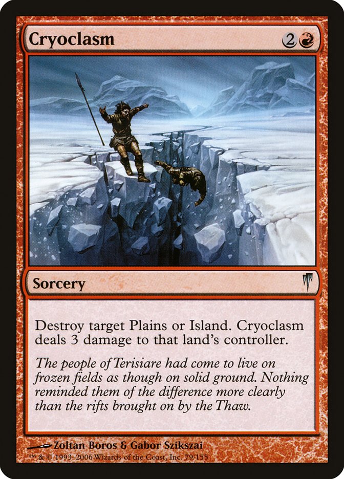 Magic | Cryoclasm [Coldsnap] | The Nerd Merchant
