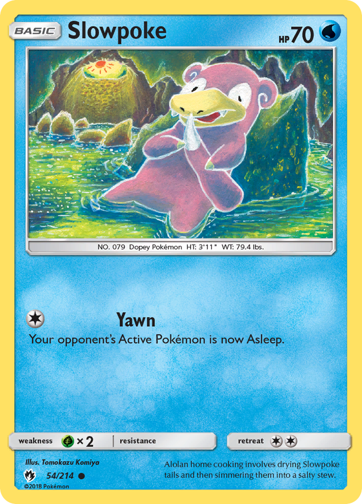 Pokemon | Slowpoke (54/214) [Sun & Moon: Lost Thunder] | The Nerd Merchant