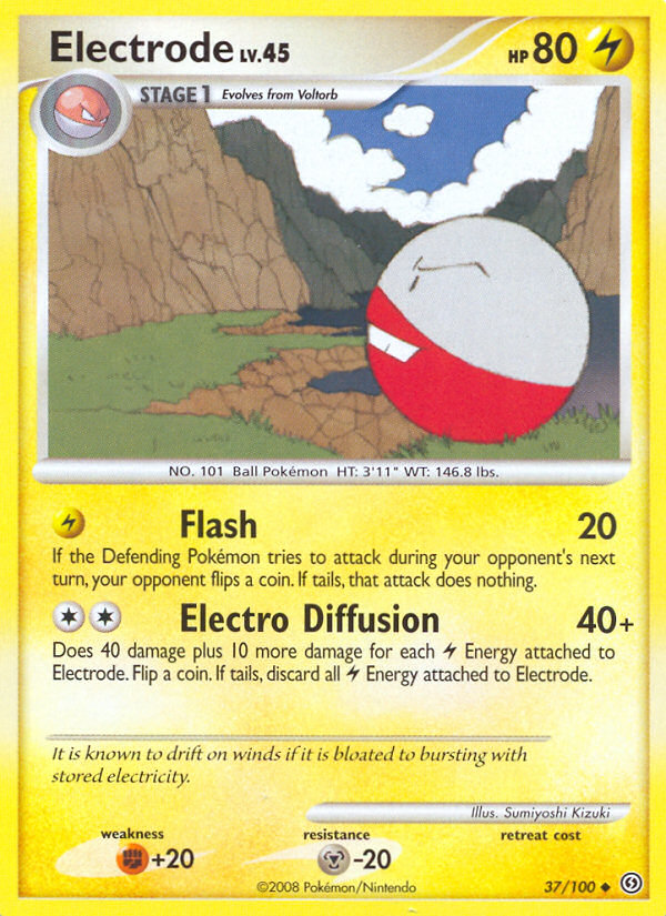 Pokemon | Electrode (37/100) [Diamond & Pearl: Stormfront] | The Nerd Merchant