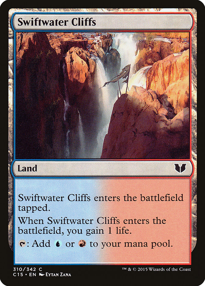 Magic | Swiftwater Cliffs [Commander 2015] | The Nerd Merchant