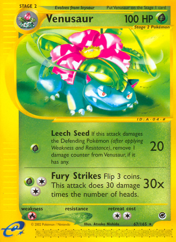 Pokemon | Venusaur (67/165) [Expedition: Base Set] | The Nerd Merchant