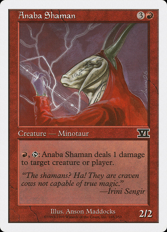 Magic | Anaba Shaman [Classic Sixth Edition] | The Nerd Merchant