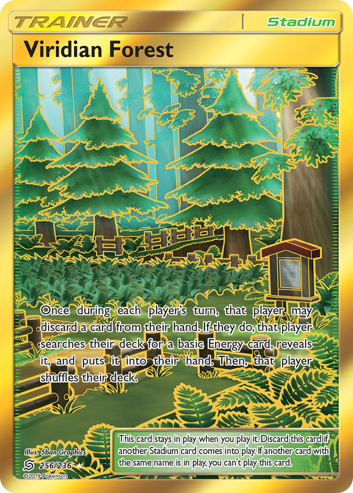 Pokemon | Viridian Forest (256/236) [Sun & Moon: Unified Minds] | The Nerd Merchant