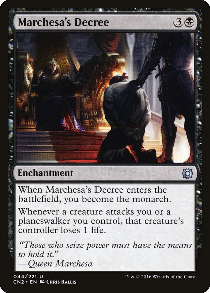 Magic | Marchesa's Decree [Conspiracy: Take the Crown] | The Nerd Merchant