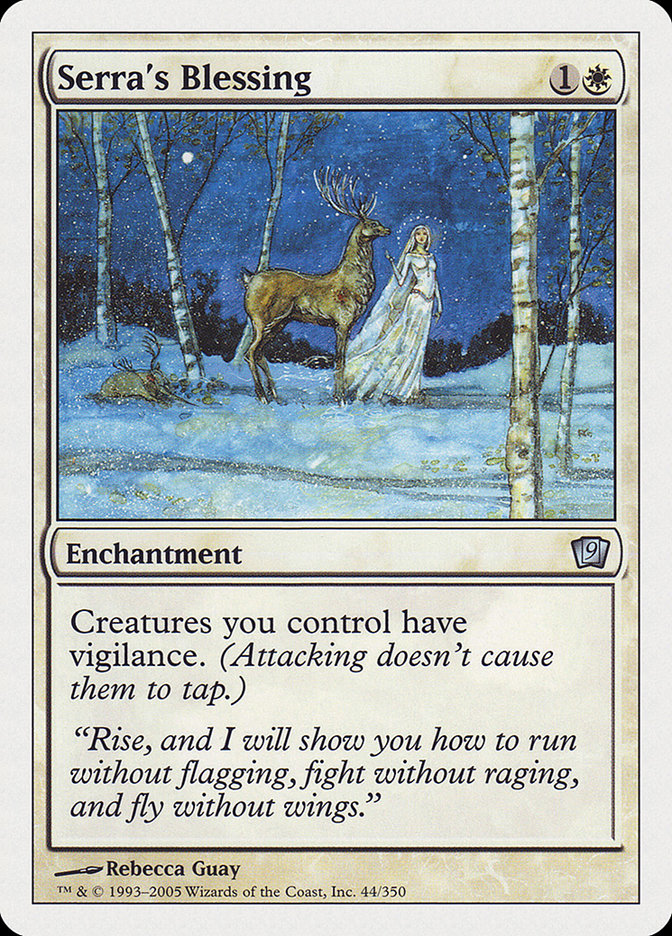 Magic | Serra's Blessing [Ninth Edition] | The Nerd Merchant