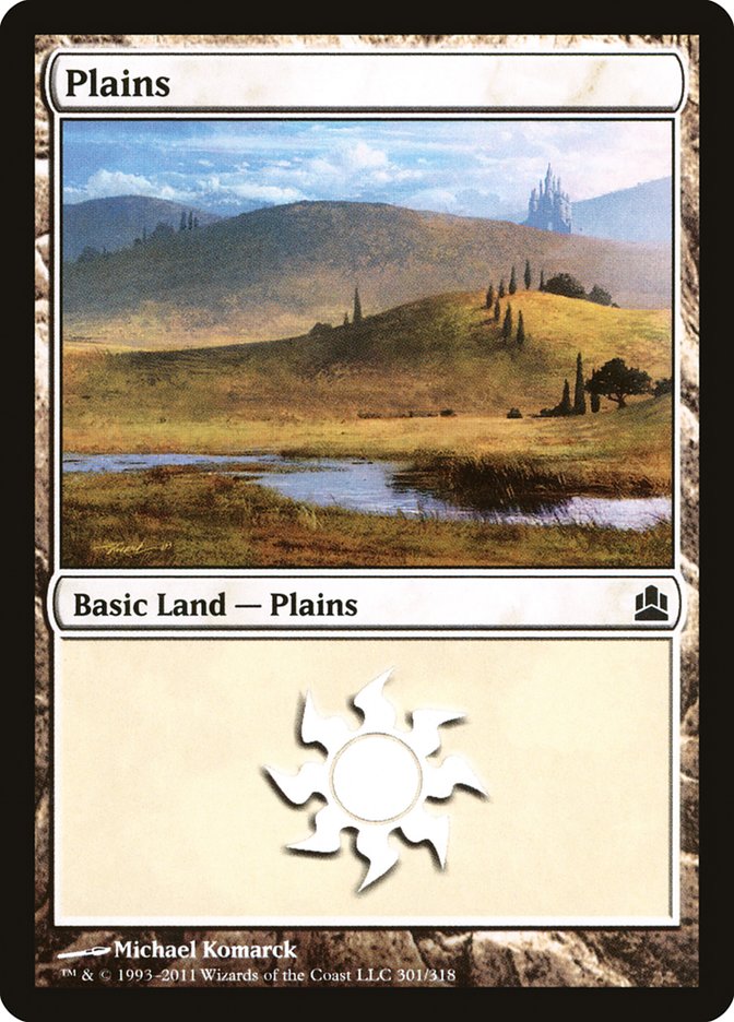 Magic | Plains (301) [Commander 2011] | The Nerd Merchant