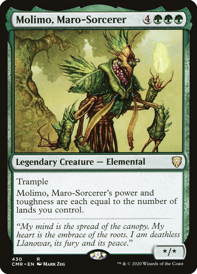 Magic | Molimo, Maro-Sorcerer [Commander Legends] | The Nerd Merchant