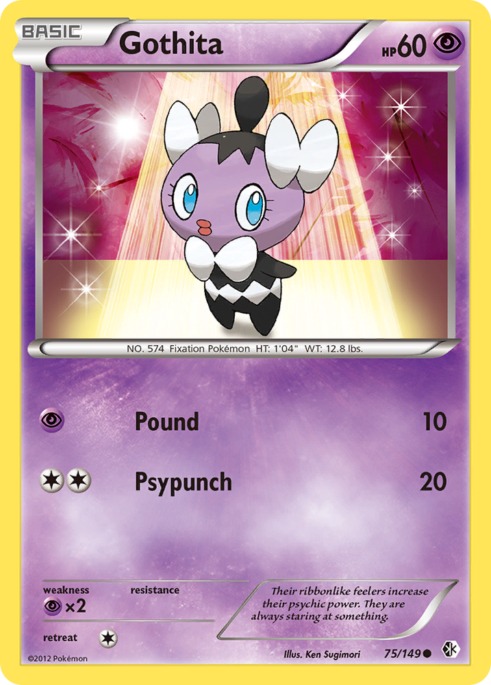 Pokemon | Gothita (75/149) [Black & White: Boundaries Crossed] | The Nerd Merchant