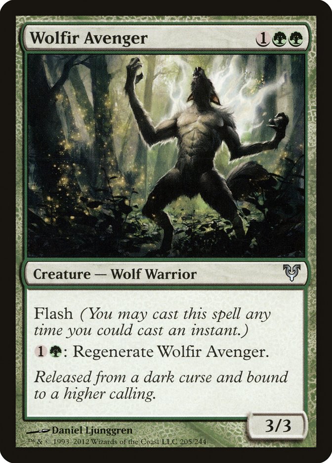 Magic | Wolfir Avenger [Avacyn Restored] | The Nerd Merchant