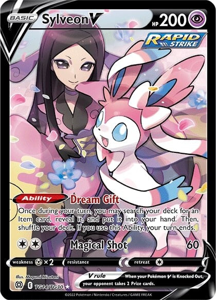 Pokemon | Sylveon V (TG14/TG30) [Sword & Shield: Brilliant Stars] | The Nerd Merchant