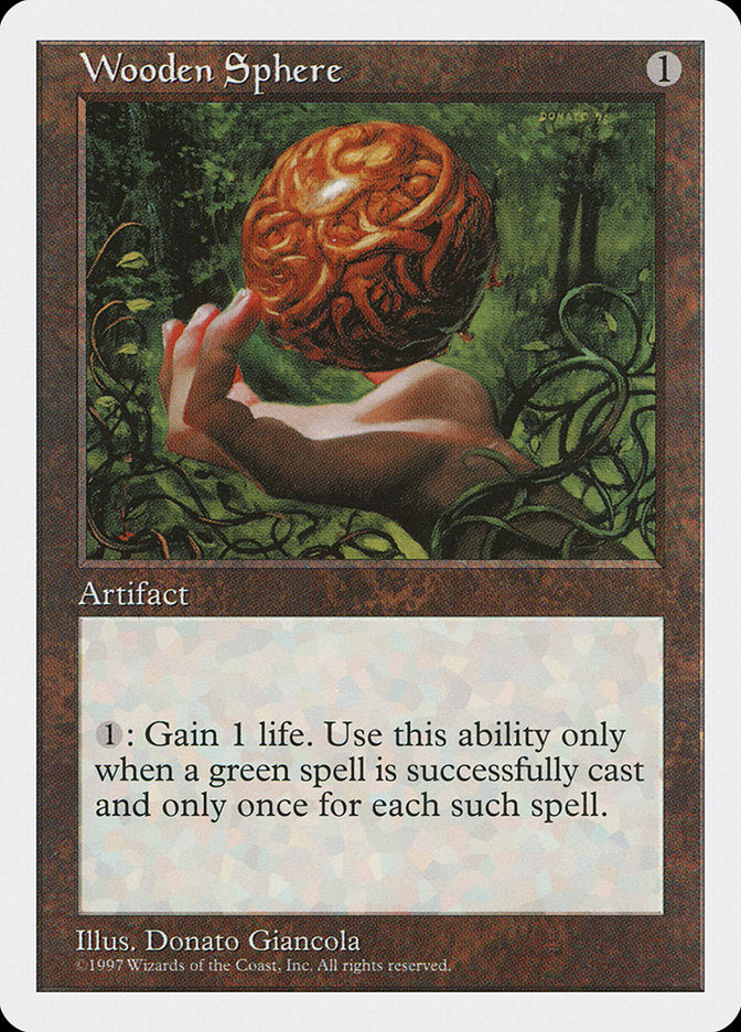 Magic | Wooden Sphere [Fifth Edition] | The Nerd Merchant