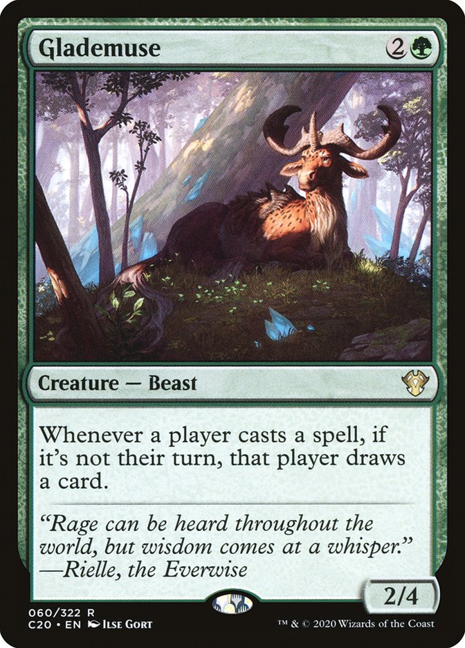Magic | Glademuse [Commander 2020] | The Nerd Merchant