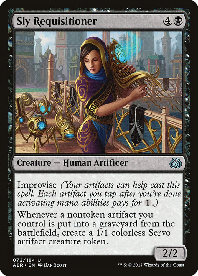 Magic | Sly Requisitioner [Aether Revolt] | The Nerd Merchant