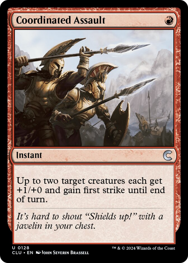 Magic | Coordinated Assault [Ravnica: Clue Edition] | The Nerd Merchant
