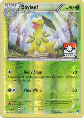 Pokemon | Bayleef (2/122) (League Promo) [XY: BREAKpoint] | The Nerd Merchant
