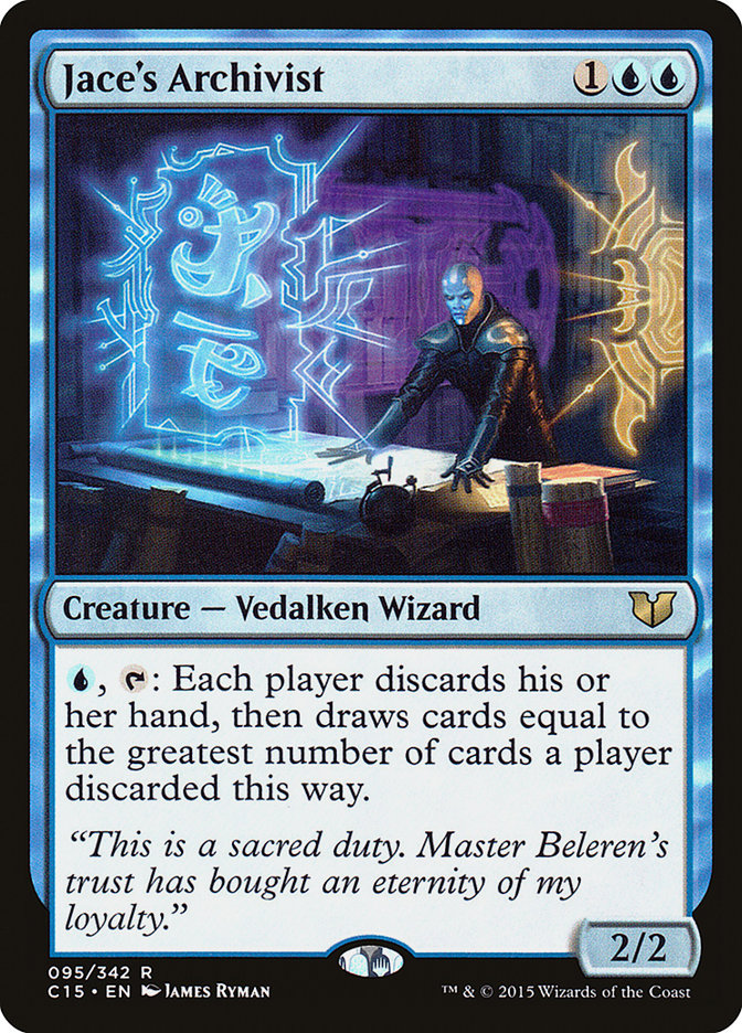 Magic | Jace's Archivist [Commander 2015] | The Nerd Merchant
