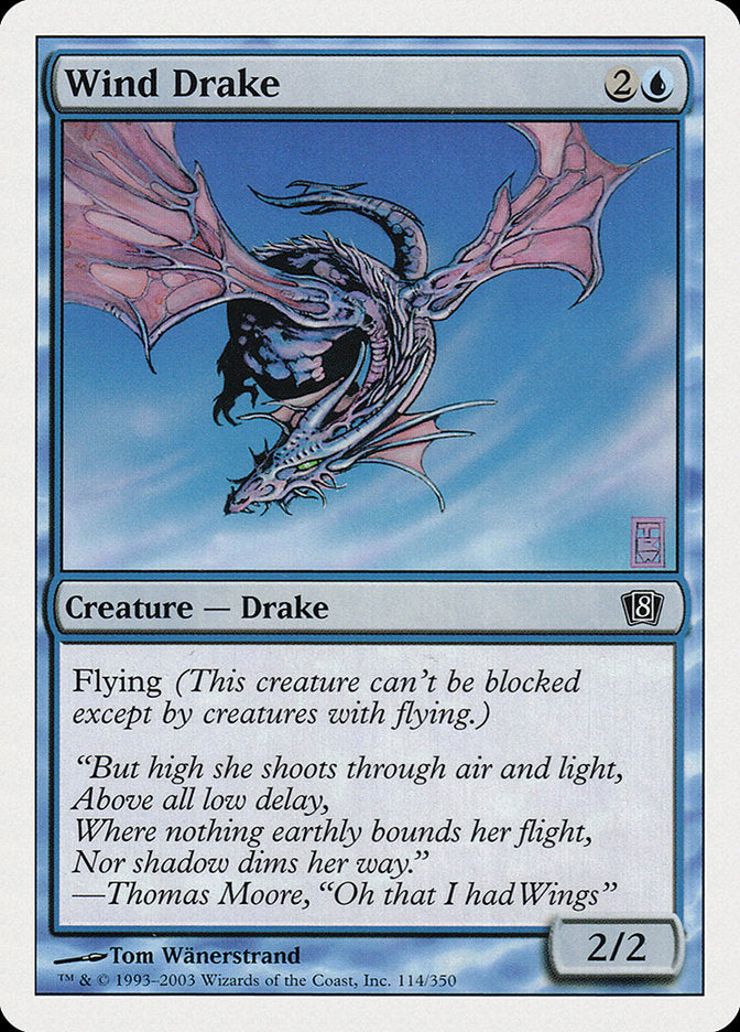 Magic | Wind Drake [Eighth Edition] | The Nerd Merchant