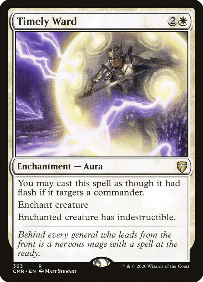 Magic | Timely Ward [Commander Legends] | The Nerd Merchant