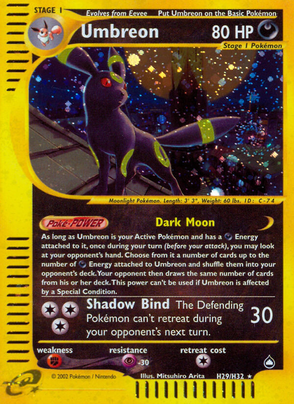 Pokemon | Umbreon (H29/H32) [Aquapolis] | The Nerd Merchant