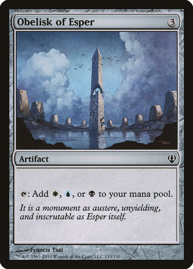 Magic | Obelisk of Esper [Archenemy] | The Nerd Merchant