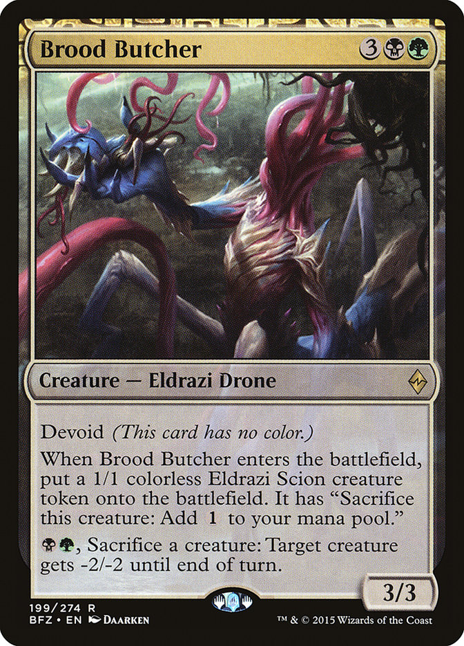 Magic | Brood Butcher [Battle for Zendikar] | The Nerd Merchant
