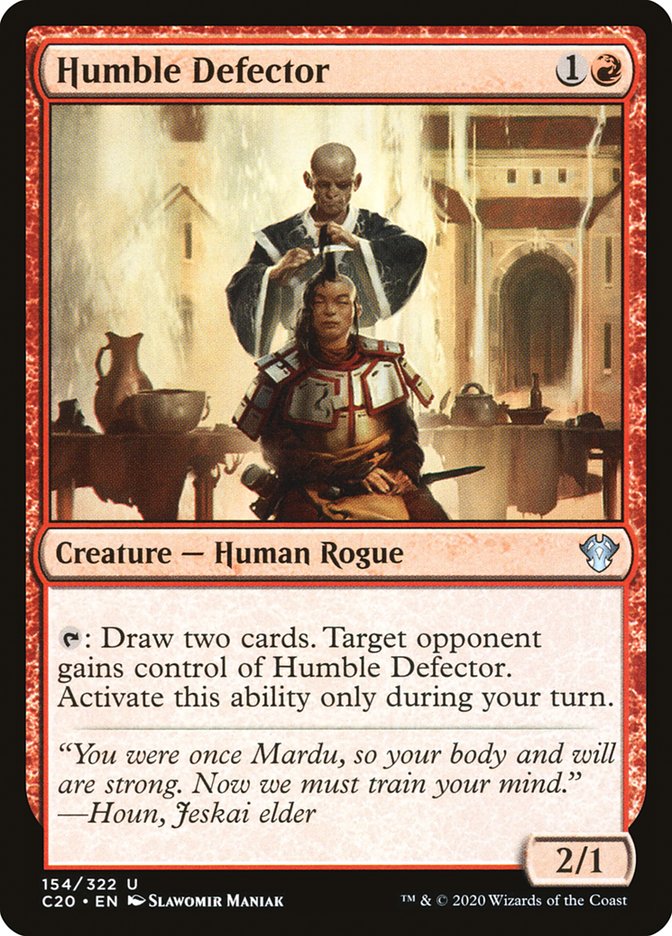 Magic | Humble Defector [Commander 2020] | The Nerd Merchant