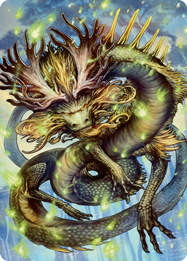 Magic | Kura, the Boundless Sky Art Card [Kamigawa: Neon Dynasty Art Series] | The Nerd Merchant