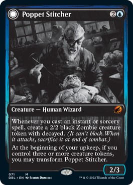 Magic | Poppet Stitcher // Poppet Factory [Innistrad: Double Feature] | The Nerd Merchant