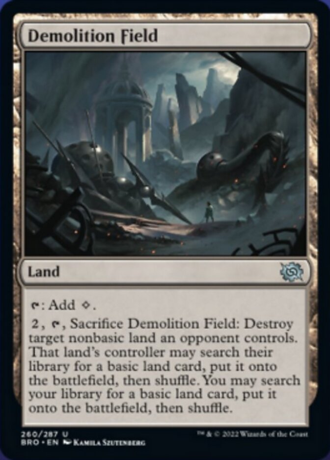 Magic | Demolition Field [The Brothers' War] | The Nerd Merchant