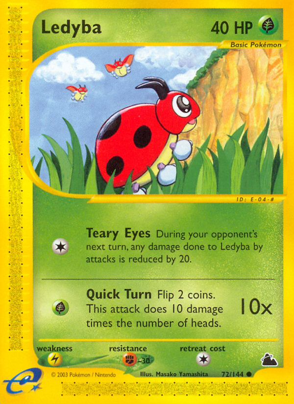 Pokemon | Ledyba (72/144) [Skyridge] | The Nerd Merchant