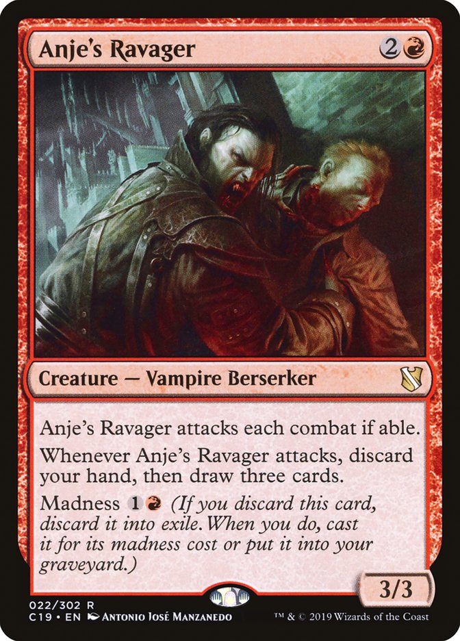 Magic | Anje's Ravager [Commander 2019] | The Nerd Merchant