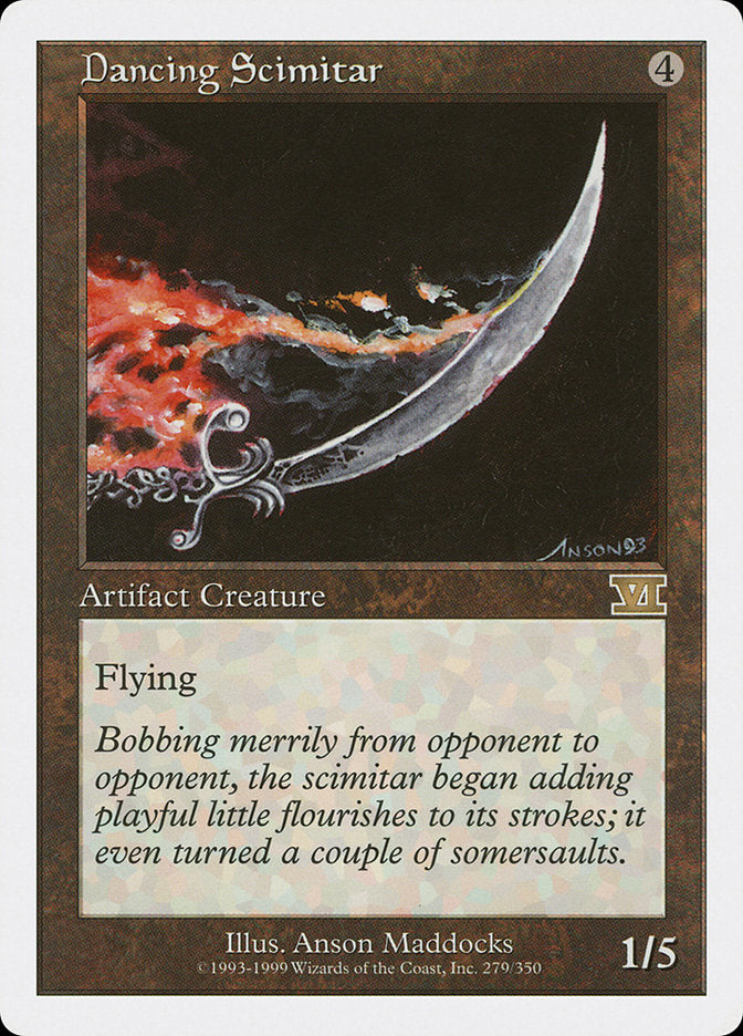 Magic | Dancing Scimitar [Classic Sixth Edition] | The Nerd Merchant