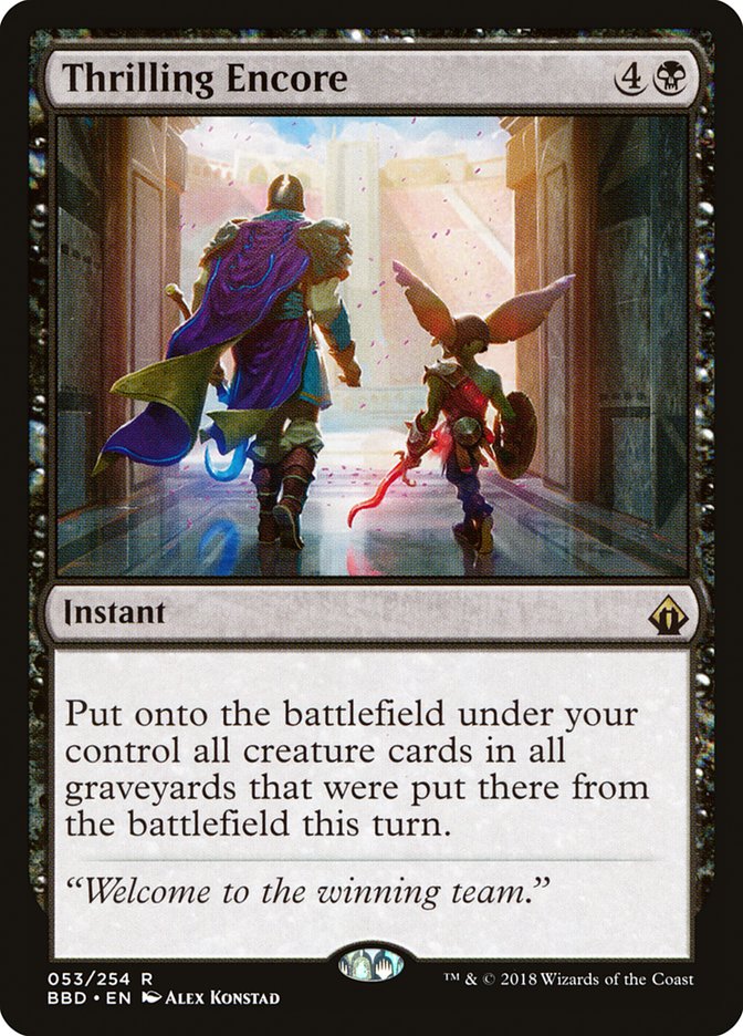 Magic | Thrilling Encore [Battlebond] | The Nerd Merchant