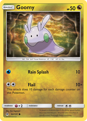 Pokemon | Goomy (92/131) [Sun & Moon: Forbidden Light] | The Nerd Merchant