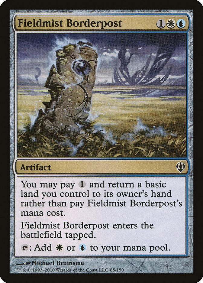 Magic | Fieldmist Borderpost [Archenemy] | The Nerd Merchant