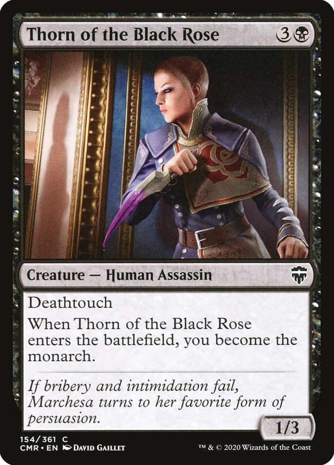 Magic | Thorn of the Black Rose [Commander Legends] | The Nerd Merchant