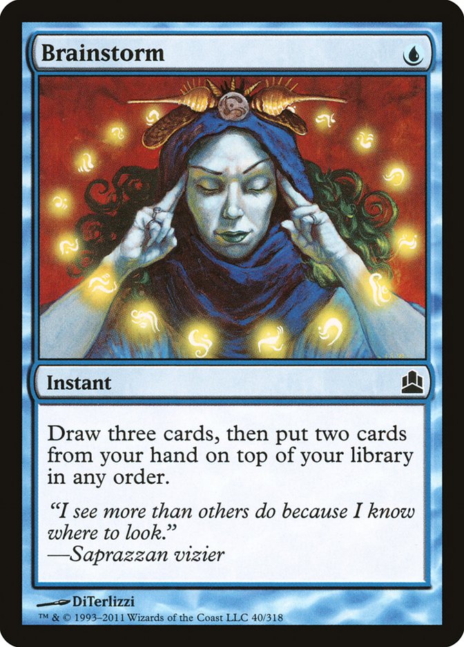 Magic | Brainstorm [Commander 2011] | The Nerd Merchant