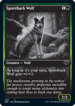 Magic | Sporeback Wolf [Innistrad: Double Feature] | The Nerd Merchant