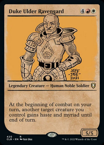 Magic | Duke Ulder Ravengard (Showcase) [Commander Legends: Battle for Baldur's Gate] | The Nerd Merchant