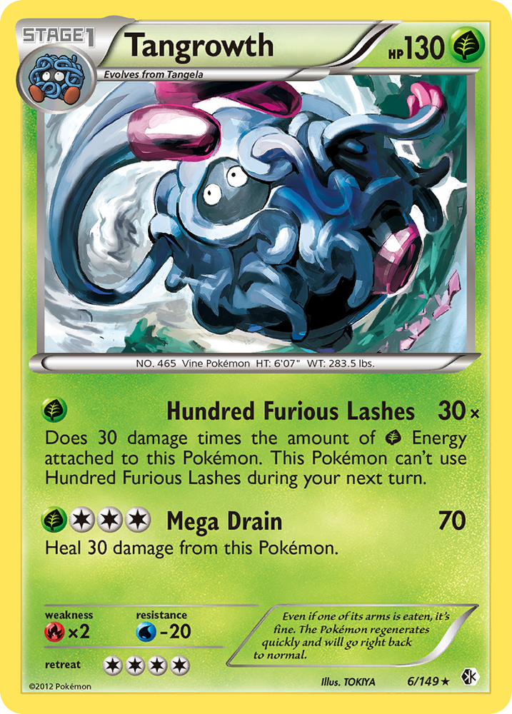 Pokemon | Tangrowth (6/149) [Black & White: Boundaries Crossed] | The Nerd Merchant