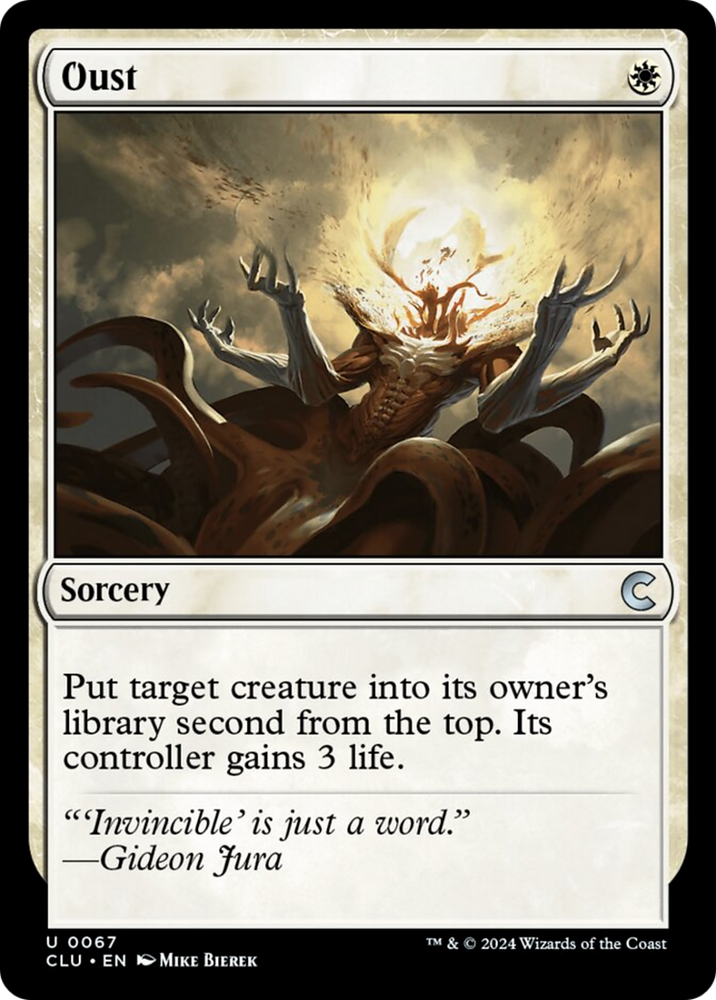 Magic | Oust [Ravnica: Clue Edition] | The Nerd Merchant