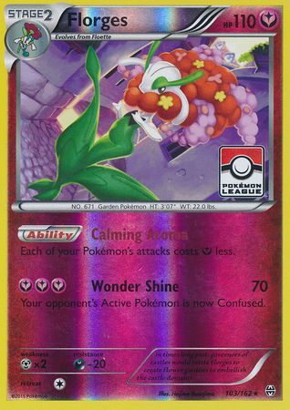 Pokemon | Florges (103/162) (League Promo) [XY: BREAKthrough] | The Nerd Merchant