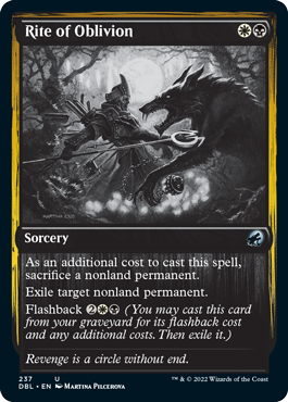 Magic | Rite of Oblivion [Innistrad: Double Feature] | The Nerd Merchant