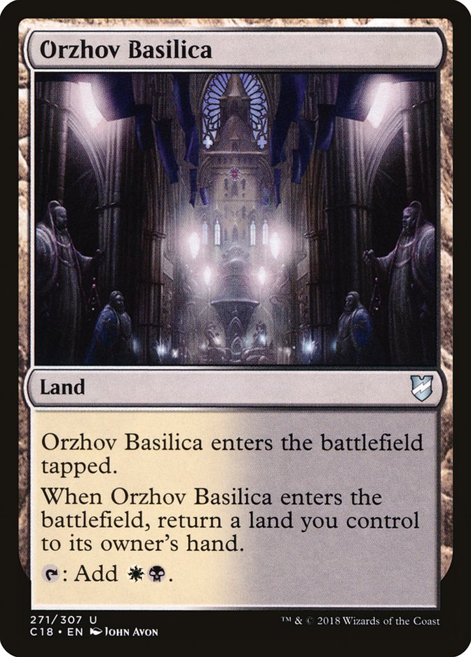 Magic | Orzhov Basilica [Commander 2018] | The Nerd Merchant