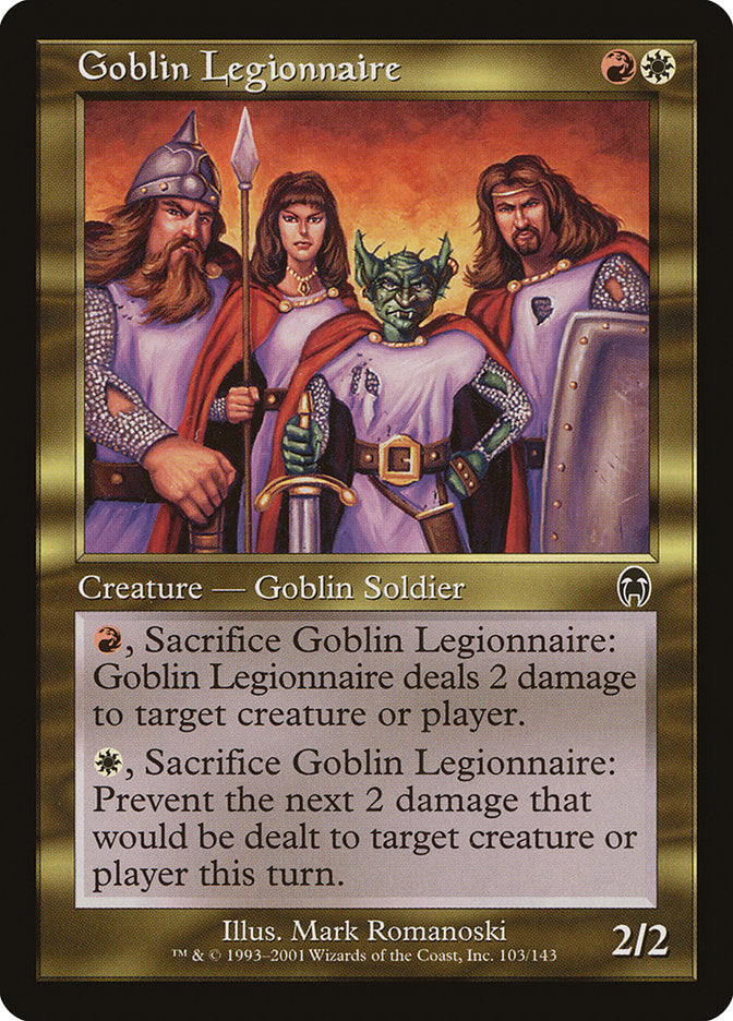 Magic | Goblin Legionnaire [Apocalypse] | The Nerd Merchant