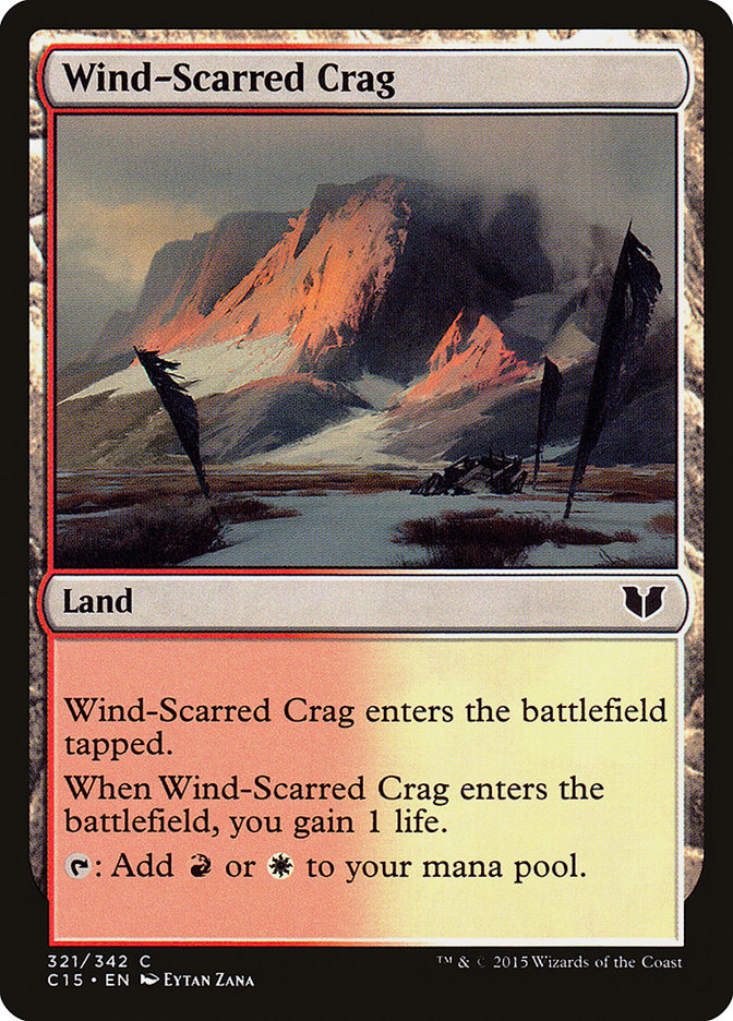 Magic | Wind-Scarred Crag [Commander 2015] | The Nerd Merchant