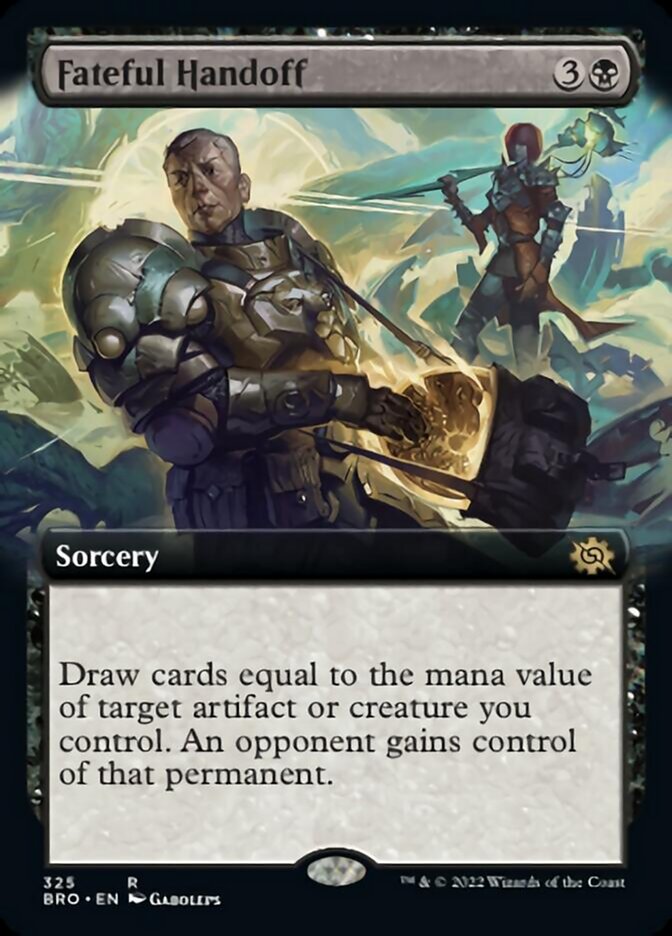 Magic | Fateful Handoff (Extended Art) [The Brothers' War] | The Nerd Merchant