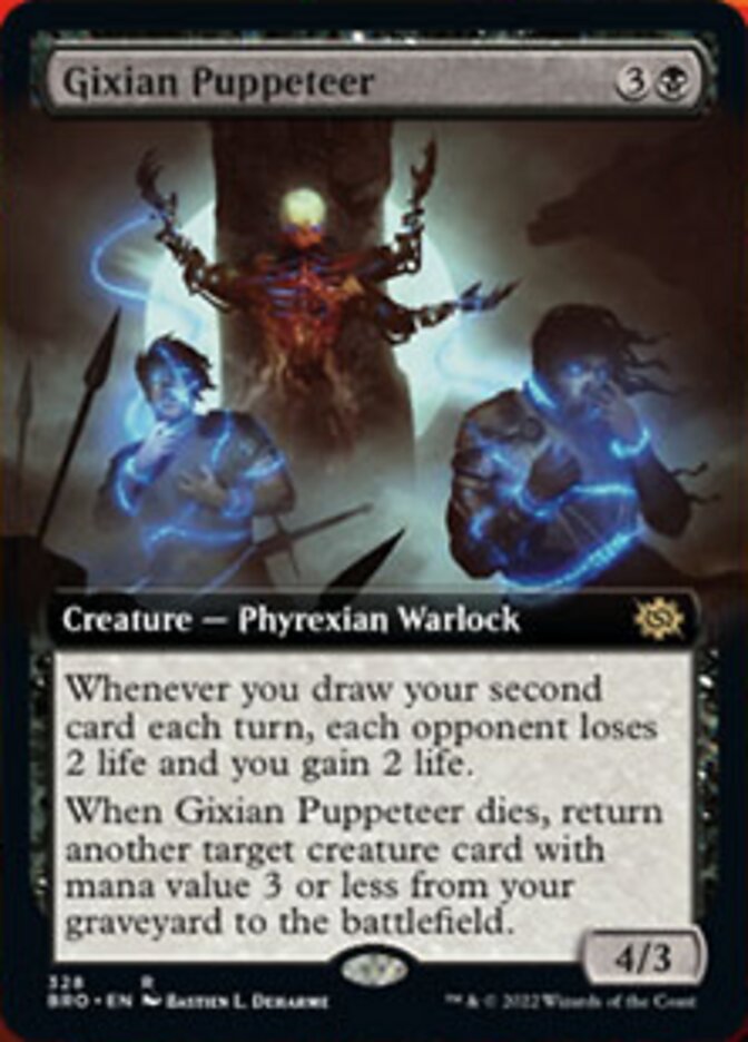 Magic | Gixian Puppeteer (Extended Art) [The Brothers' War] | The Nerd Merchant
